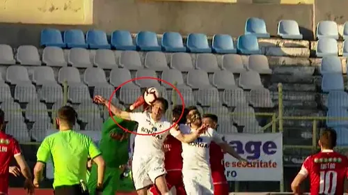 FOTO | Penalty neacordat în Gaz Metan – Dinamo? Ardelenii, în frunte cu Edi Iordănescu, au sărit ca arși, după ce arbitrul a lăsat jocul să continue