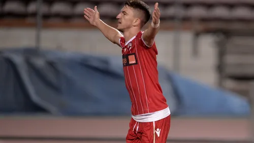 Sorescu a marcat la debutul pentru Dinamo și a avut un mesaj special: 