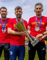 Corvinul s-a întors după mai bine de trei decenii în SuperLigă, ”secundul” Dinu Maghici jubilează: ”Chiar glumeam, ne mai lipsește doar titlul și o cupă europeană” | INTERVIU
