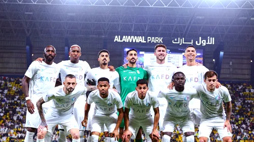 Ronaldo a făcut show cu echipa unui român din Arabia Saudită, la meciul 1200 al carierei