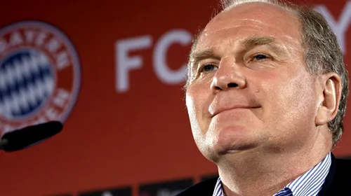 Președintele clubului Bayern Munchen, Uli Hoeness, a fost pus sub acuzare pentru fraudă fiscală