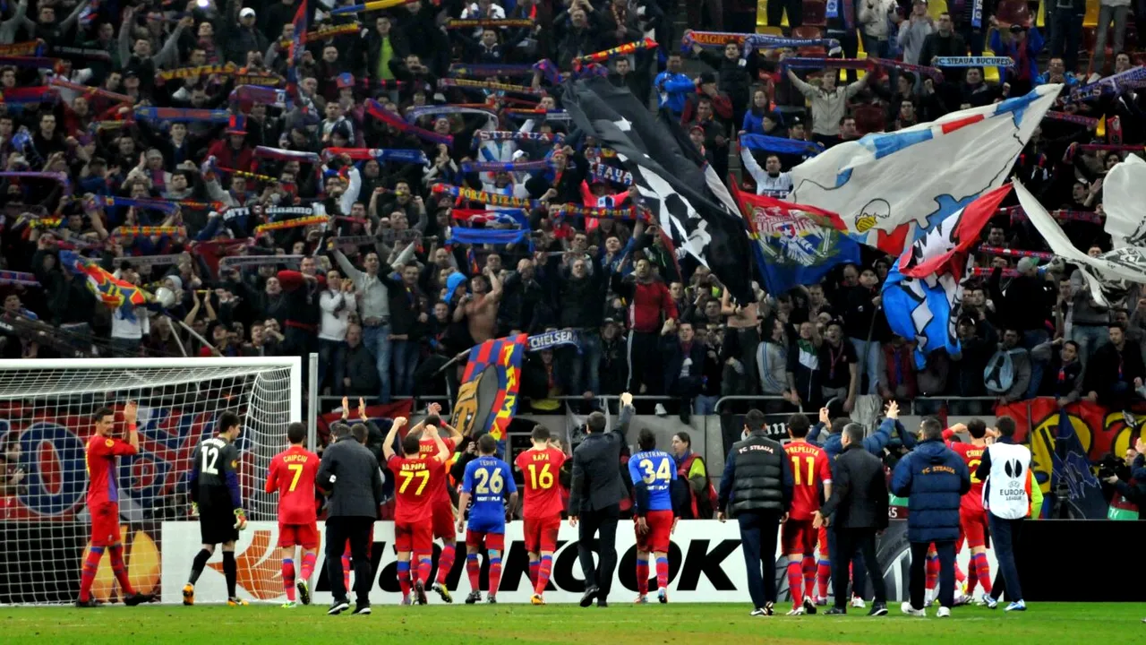 10 ani de la Steaua - Chelsea, una dintre marile victorii ale fotbalului românesc! Rusescu, Bourceanu și Chipciu rememorează seara magică de 7 martie 2013: „Eram convinși că mergem peste ei! / N-am simțit nicio diferență” | EXCLUSIV