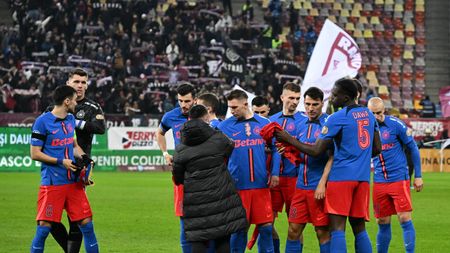 Decizie controversată în Rapid - FCSB: Radu Petrescu i-a dat cartonaş roşu lui Joyskim Dawa  spre furia campioanei României
