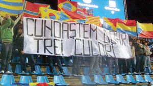 „Onorați tricolorul!"