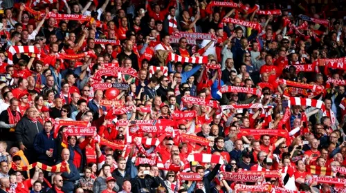 Liverpool, amendă de 100.000 de lire sterline și interdicție de doi ani la transferuri de juniori