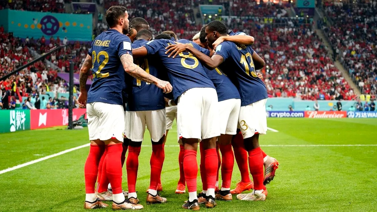 Franța - Maroc 2-0, în semifinalele Campionatului Mondial din Qatar. Didier Deschamps și elevii săi, în finală pentru a doua ediție consecutivă!
