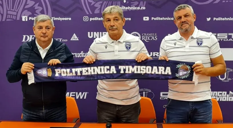 Nicolae Croitoru, prezentat oficial la Poli Timișoara: ”Este un club pe care l-am urmărit cu mare interes încă de la începutul acestui proeict.” Modificarea făcută în stafful tehnic și așteptările de la meciul cu Unirea Slobozia