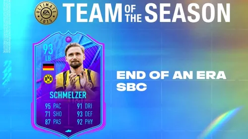 Team Of The Season Marcel Schmelzer în FIFA 22! Cerințele SBC și recenzia cardului