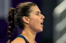 Ce i-a putut striga un român din tribune Soranei Cîrstea, înainte de a pierde semifinala de coșmar cu Jasmine Paolini la Dubai: „Te rog!”