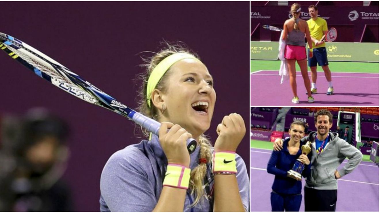 Halep a câștigat doar 6 game-uri în meciurile directe cu Azarenka, însă sportiva din Belarus o laudă pe campioana noastră: "A fost în Top 3 mult timp, a câștigat meciuri mari"