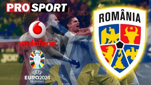 ProSport și Vodafone, la EURO 2024. Compania de telecomunicații e partenerul de conectivitate de la turneul final din Germania