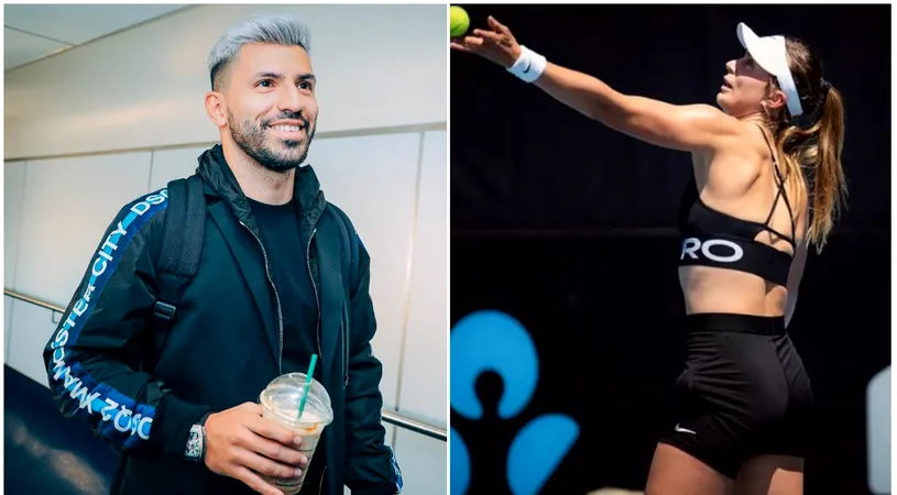 Imagine de milioane la turneul de la Miami! Motivul pentru care Kun Aguero a venit să o încurajeze pe „noua Maria Sharapova