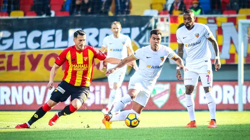 Șumudică se îndepărtează de cupele europene! VIDEO | Kayserispor a remizat în ultima etapă, după ce a condus până spre final