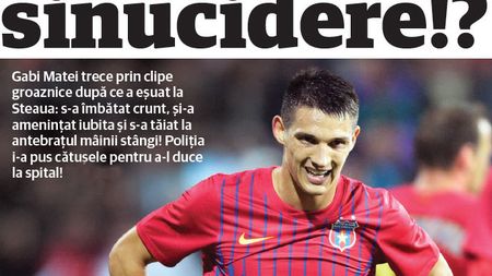 Sânge, certuri și o tentativă de sinucidere?** Un scandal în "familia" Stelei se putea solda cu o dramă. Cum a ajuns Matei la spital în cătușe și reacția colegilor: