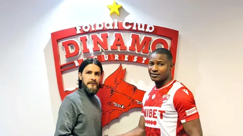 Dinamo a anunțat transferul lui Joseph Eneojo Akpala! Prima imagine în „Ștefan cel Mare” cu nigerianul care va prelua tricoul cu numărul 9, de la Magaye Gueye | OFICIAL