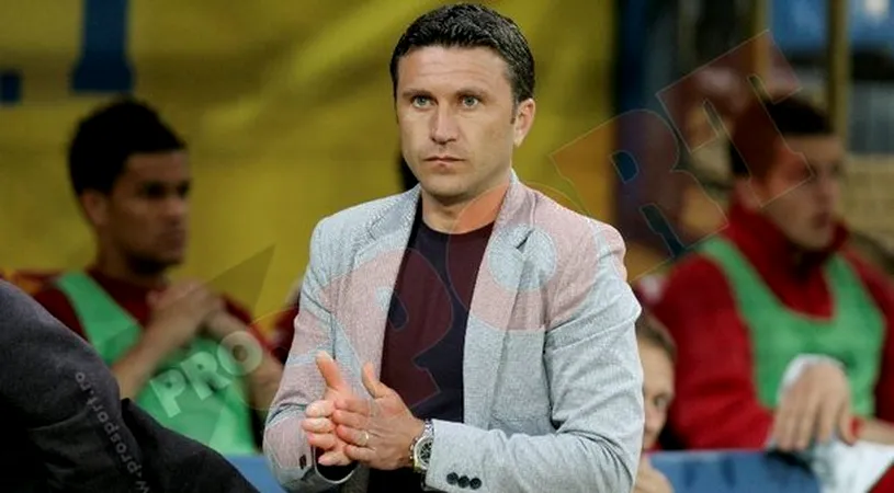 Antrenorul CFR-ului din meciul cu Poli Iași, Alin Minteuan: 