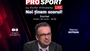 ProSport Live, o nouă ediție pe prosport.ro! Marius Mitran și Victor Vrînceanu vorbesc despre cele mai importante subiecte din sport
