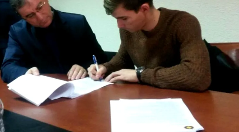 La 18 ani și-a văzut visul împlinit.** Un jucător de la Sănătatea Cluj a semnat pe cinci ani cu Steaua