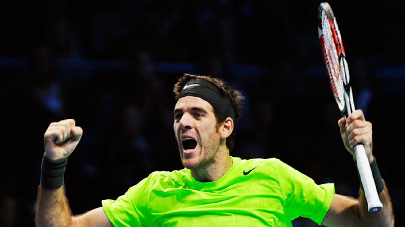 Juan Martin Del Potro l-a învins pe Federer și s-a calificat în semifinalele Turneului Campionilor