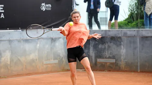 Simona Halep, gata de debutul la Roma! De la ce oră se va juca meciul cu Alize Cornet, din primul tur