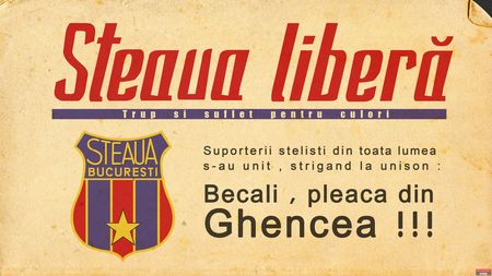 FOTO și VIDEO Steaua liberă!** Vezi cum cheamă fanii lumea la stadion duminică!