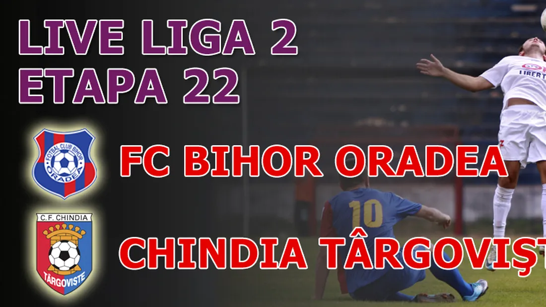 FC Bihor - Chindia Târgoviște 2-2!** Băluță îi strică redebutul lui Ghiț