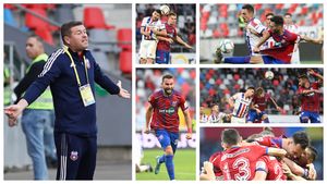 Steaua a învins SC Oțelul utilizând tactica gălățenilor. Daniel Oprița: ”Am încercat să câștig și eu cu armele lor.” Antrenorul, îngrozit de ce a făcut Jandarmeria cu suporterii