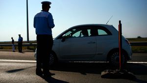 Mai tare decât orice banc! FOTO** Probabil cel mai penibil avertisment dat de Poliția Română! Să NU faceți ca el :))