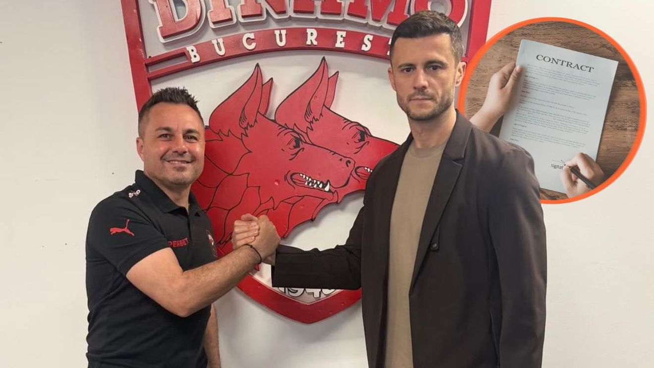 „Câinii” și-au securziat simbolul: Florentin Petre a semnat prelungirea cu Dinamo. Contract valabil cât al lui Zeljko Kopic