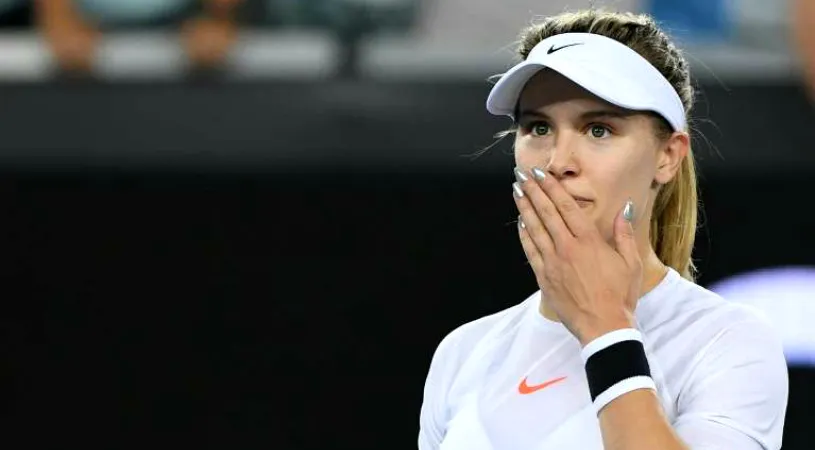 Decăderea unui superstar: Eugenie Bouchard. Finalista de la Wimbledon a ajuns să joace pe terenurile obscure ale unui turneu anonim | FOTO 