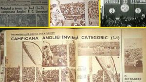 Petrolul a celebrat 48 de ani de la victoria din meciul cu Liverpool