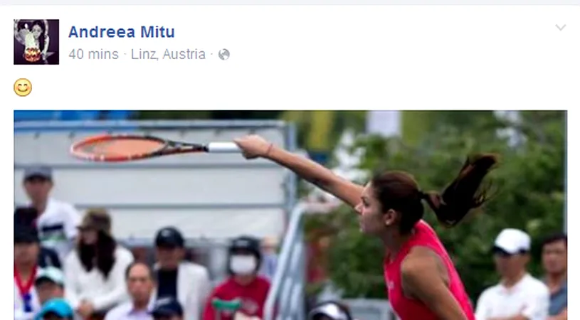 Start fals de sezon pentru Andreea Mitu: a fost eliminată și din primul tur al unui turneu ITF din Franța. Românca, fără victorie la simplu în 2016