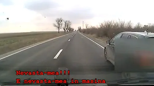 Tare! VIDEO Experiența inedită trăită de un șofer din România. Cum a asistat la un „divorț” pe șosea :)