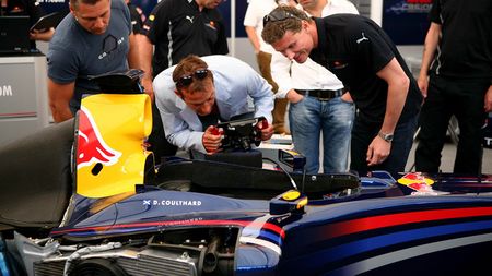 Coulthard la Mamaia
