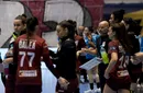 Jucătoarele de la Rapid și-au făcut fericit antrenorul după calificarea în sferturile Ligii Campionilor la handbal feminin! Ce a spus Kim Rasmussen, după meciul contra lui Krim: „Sunt mândru de ele!”