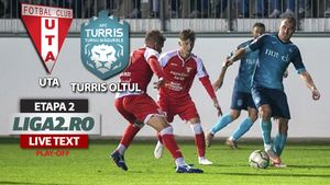 Rezultat bombă la Arad. Turris Oltul câștigă cu 4-3 meciul cu liderul UTA, după ce a fost condusă de două ori. ”Bătrâna Doamnă” începe să aibă frisoane