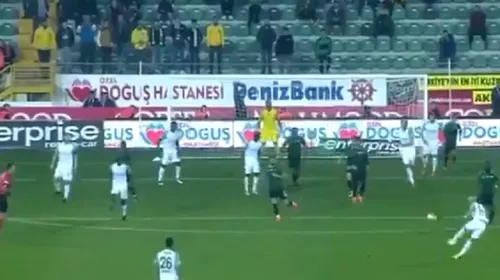 Latovlevici, ce rachetă! VIDEO | Gol minunat marcat azi de fundașul român într-un meci nebun în Turcia