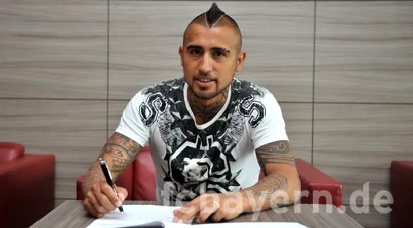 OFICIAL | Vidal a semnat cu Bayern Munchen: 