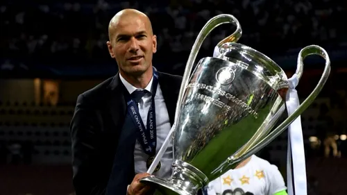 OFICIAL | Zidane a revenit la Real Madrid! Până când a semnat