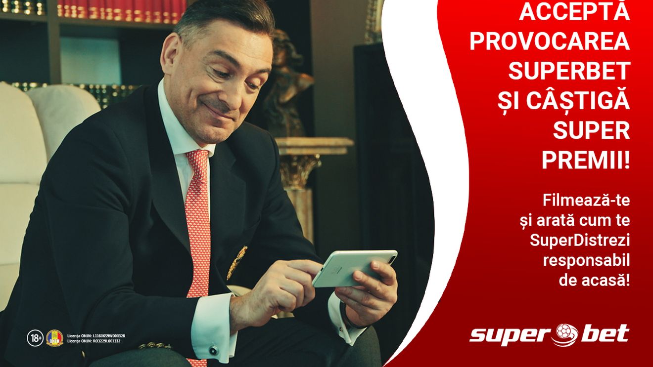 Provocarea #SuperStamAcasă! Alături de cel care l-a învins pe Cholo Simeono și Batigol la Mondiale!