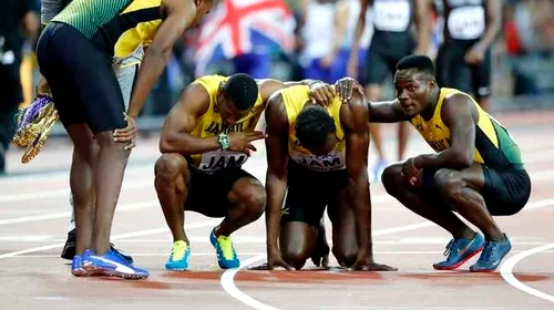 DUREREA ZEULUI | Cronica ultimei curse a lui Usain Bolt. Cursa de câțiva pași. Marea Britanie a luat aurul la 4×100 m