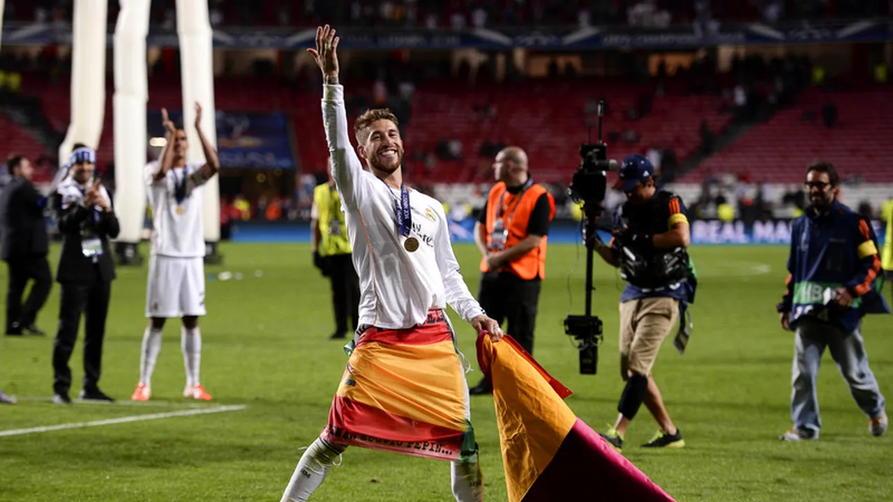 VIDEO | Sergio Ramos a sărbătorit în stil de matador 