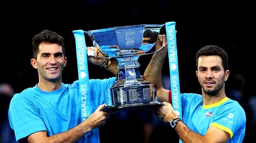 Reacția ATP după victoria SUPERBĂ‚ a lui Tecău și Rojer! „Săptămână memorabilă: titlul la Londra și locul 1 mondial”