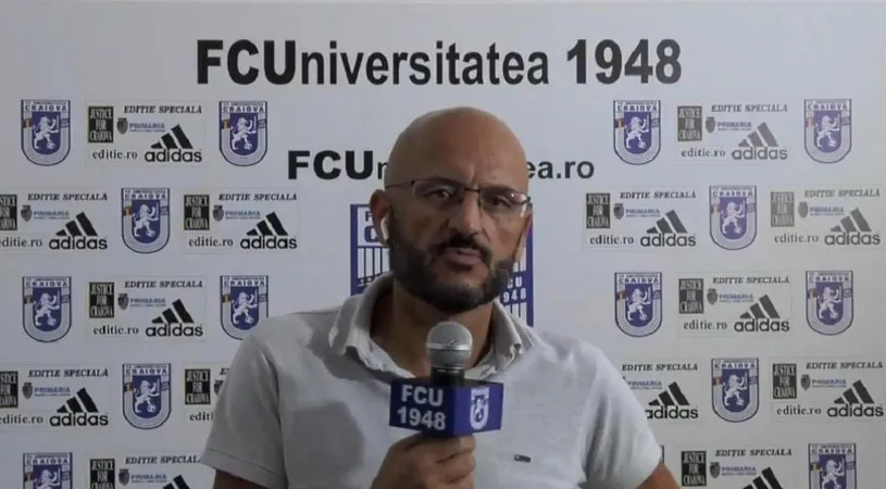 Adrian Mititelu l-a demis pe Ștefan Stoica. Cine va conduce FC U Craiova