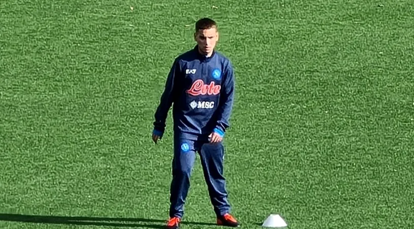 Un jucător de la CSA Steaua, foarte aproape de transferul la Napoli. Se află deja în Italia și ar putea semna zilele viitoare