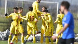 România U17, victorie cu Ungaria într-un meci amical! Selecționata U18 a făcut show cu FCSB U18 și Viitorul 2