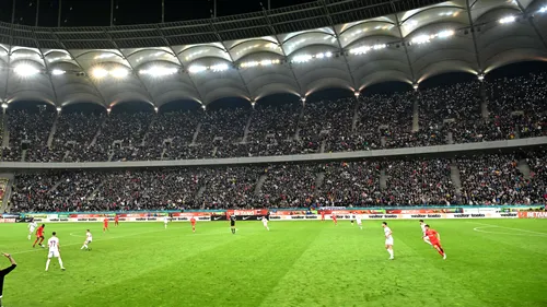 Imagini impresionante pe Arena Națională: FCSB sărbătorește deja primul titlu după o pauză de nouă ani. Ce s-a întâmplat în tribune în ultimele minute ale derby-ului cu Rapid. VIDEO