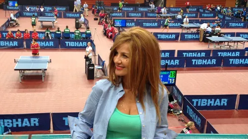 Beatrice Romanescu: „Nu e un moft, e o necesitate. Tenisul de masă merită o sală proprie în București”