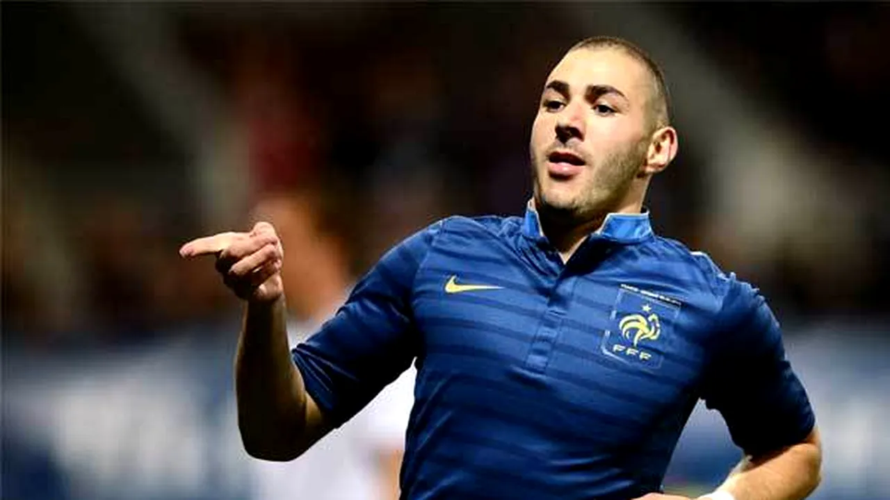 Karim Benzema, incert pentru meciul Franței contra Armeniei