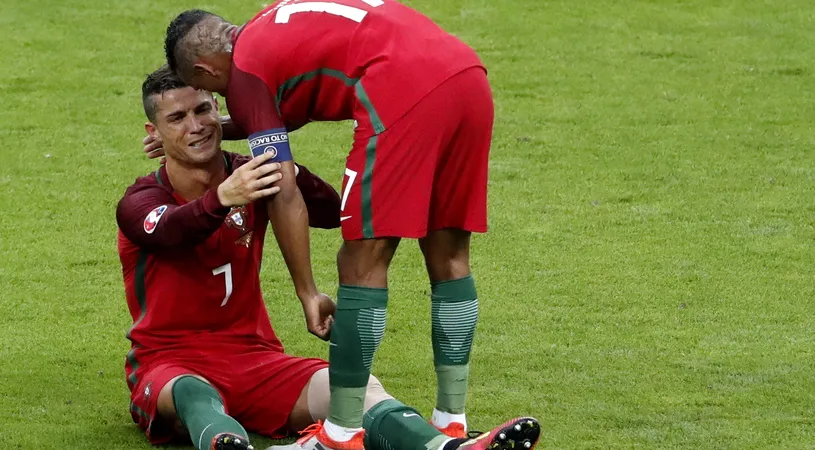 Cristiano Ronaldo spune că accidentarea suferită la Euro 2016 îl va face mai puternic